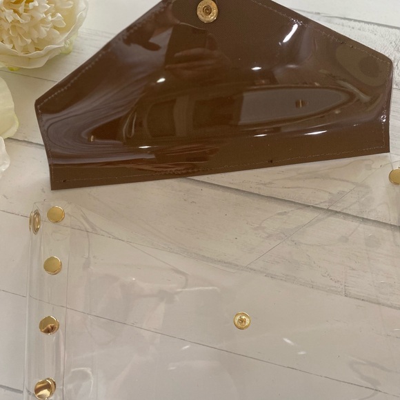 🩷 Large Monogram Stadium Crossbody with Adjustable Strap UPCYCLED 🩷 - Picture 3 of 4